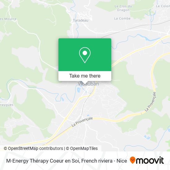 M-Energy Thérapy Coeur en Soi map