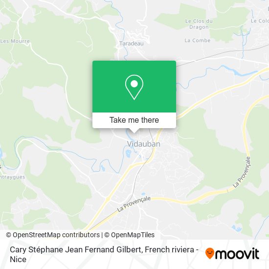Cary Stéphane Jean Fernand Gilbert map