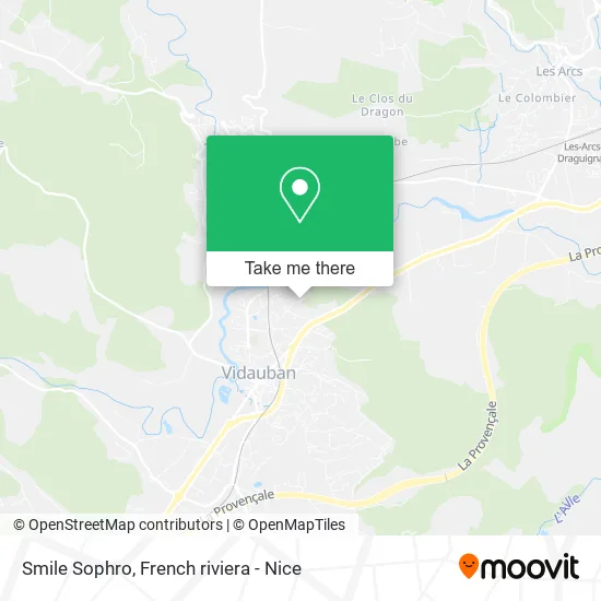 Smile Sophro map