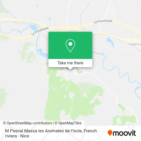 M Pascal Massa les Aromates de l'Iscle map