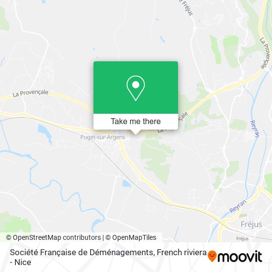 Société Française de Déménagements map