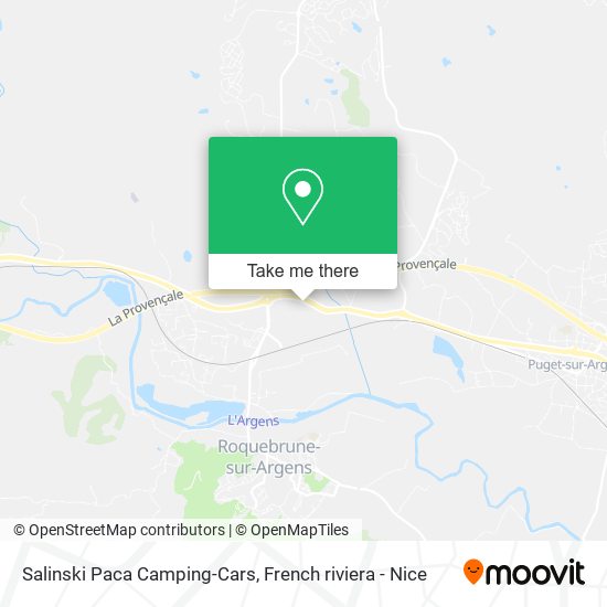 Salinski Paca Camping-Cars map