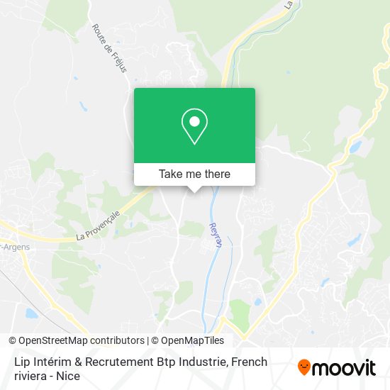 Lip Intérim & Recrutement Btp Industrie map