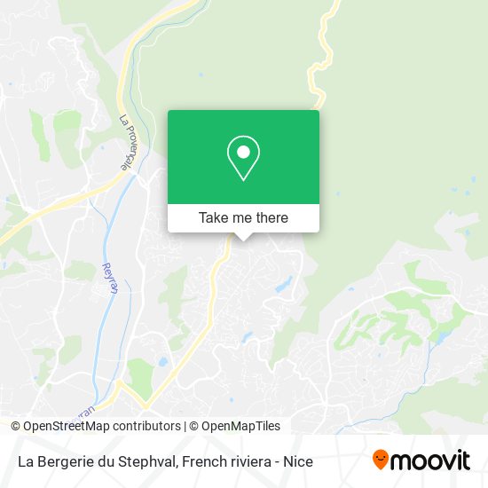 La Bergerie du Stephval map