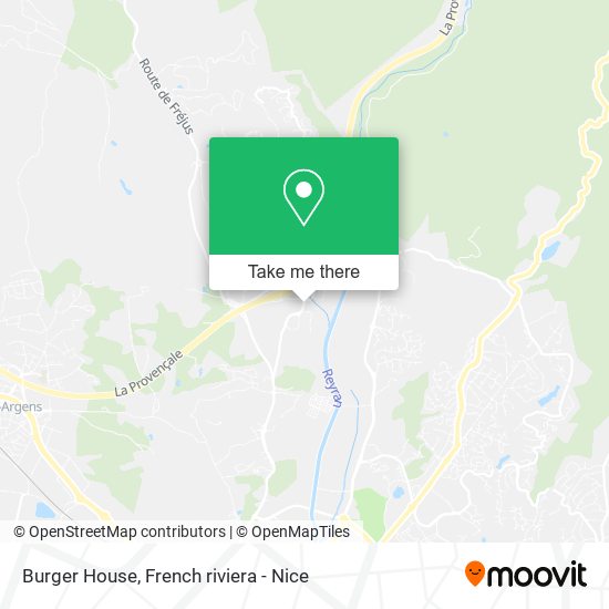 Burger House map