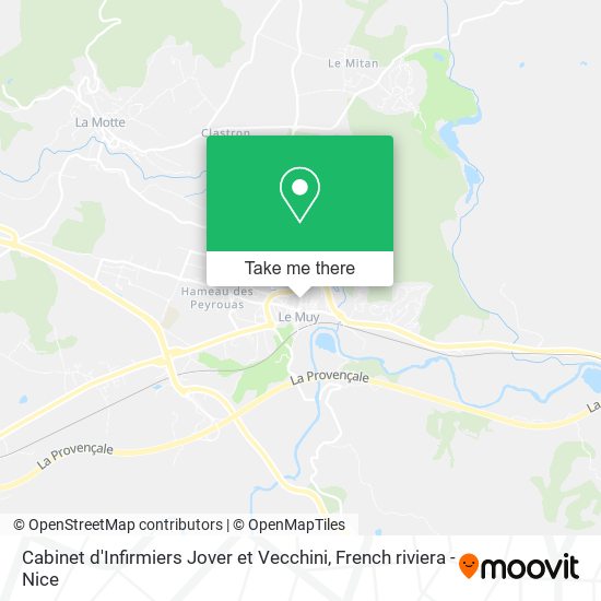Cabinet d'Infirmiers Jover et Vecchini map