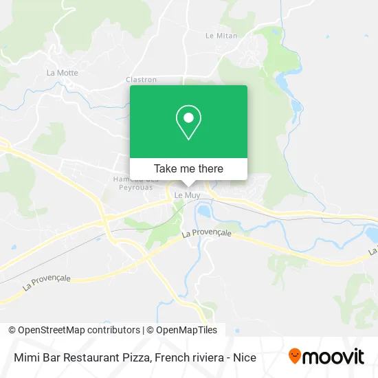 Mimi Bar Restaurant Pizza map