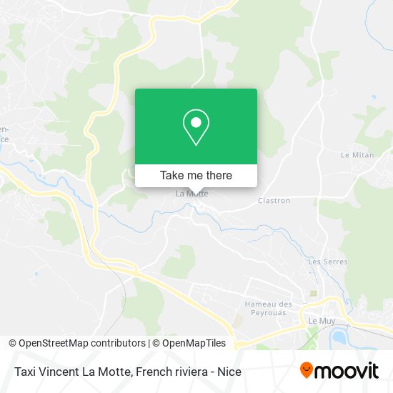 Taxi Vincent La Motte map