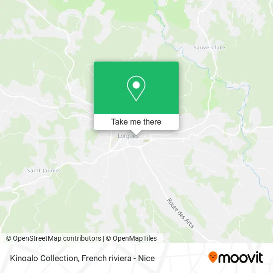 Kinoalo Collection map