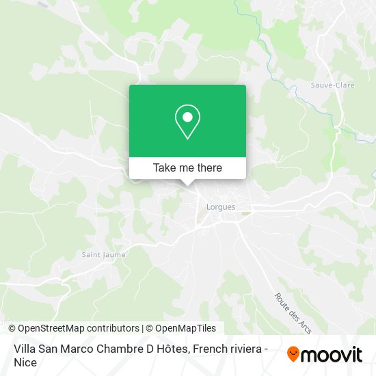 Villa San Marco Chambre D Hôtes map