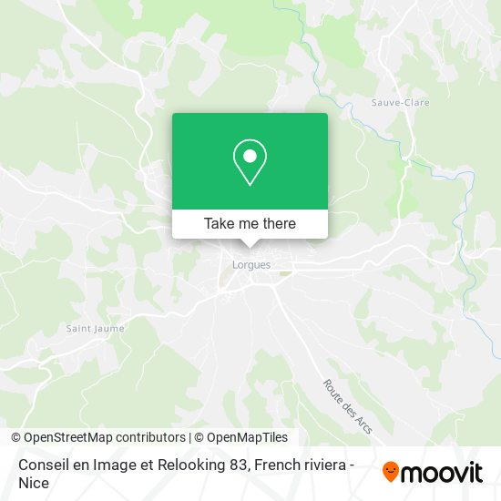 Conseil en Image et Relooking 83 map