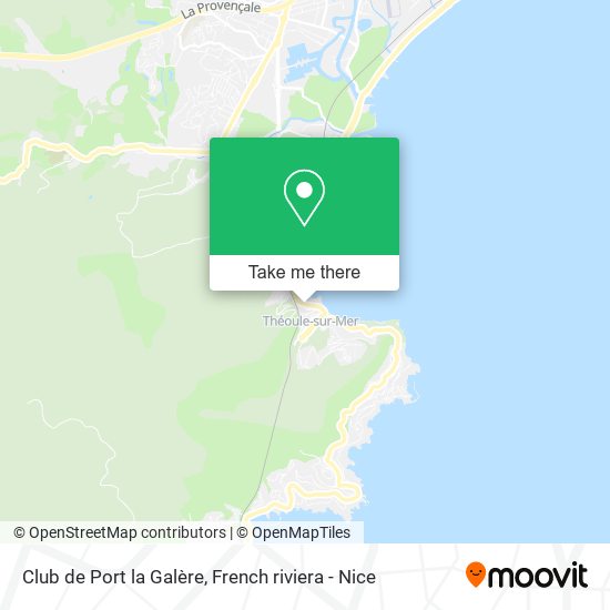 Club de Port la Galère map
