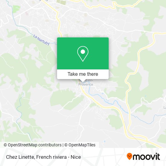 Chez Linette map