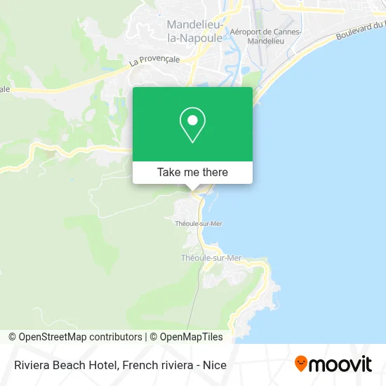 Riviera Beach Hotel map