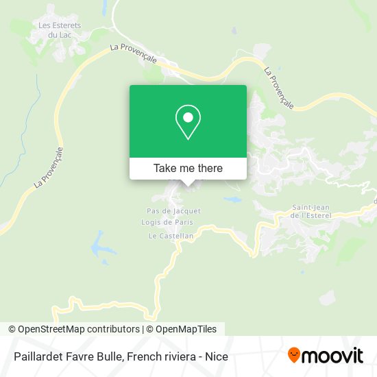 Paillardet Favre Bulle map