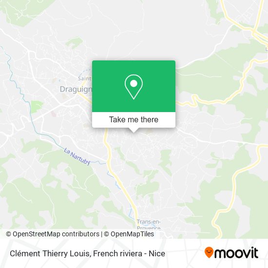 Clément Thierry Louis map