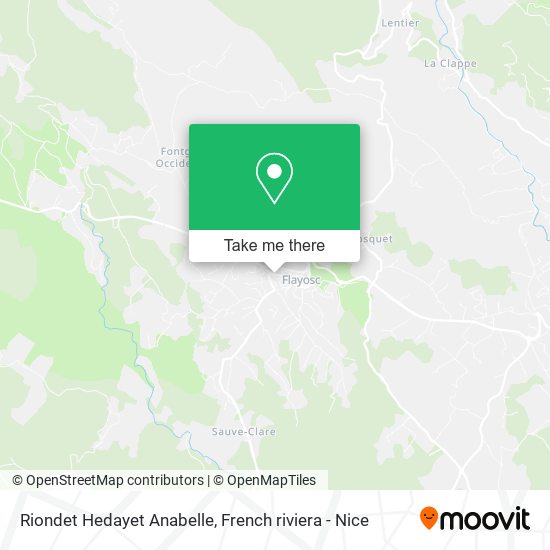 Riondet Hedayet Anabelle map