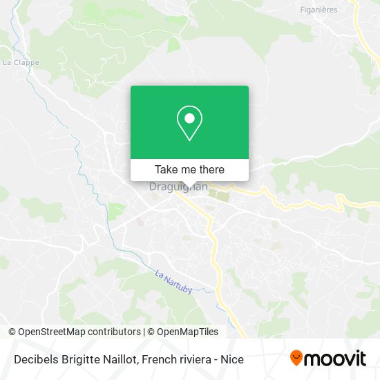 Decibels Brigitte Naillot map