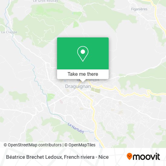 Béatrice Brechet Ledoux map