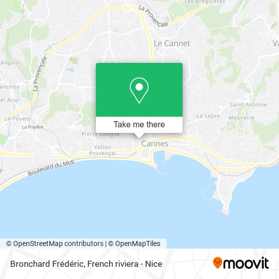 Bronchard Frédéric map