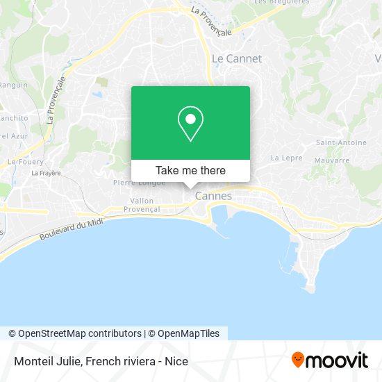 Monteil Julie map