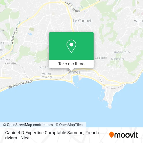 Cabinet D Expertise Comptable Samson map