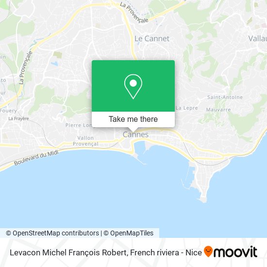 Levacon Michel François Robert map