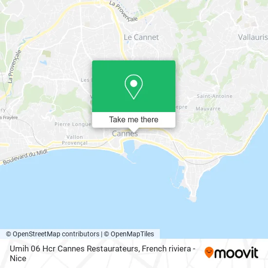 Umih 06 Hcr Cannes Restaurateurs map
