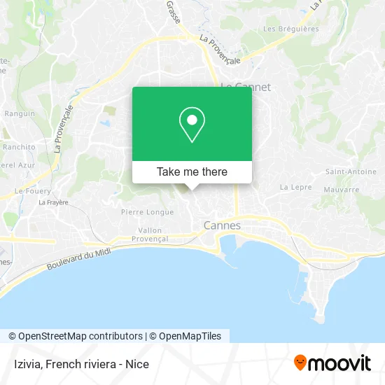 Izivia map