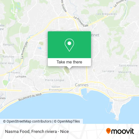 Nasma Food map