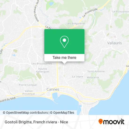 Gostoli Brigitte map