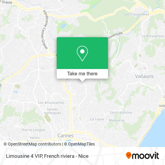 Limousine 4 VIP map