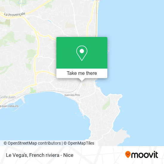 Le Vega's map