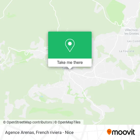 Agence Arenas map
