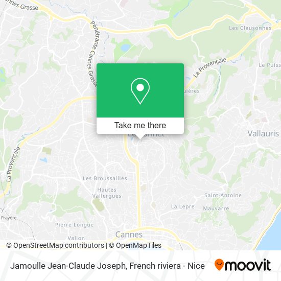 Jamoulle Jean-Claude Joseph map