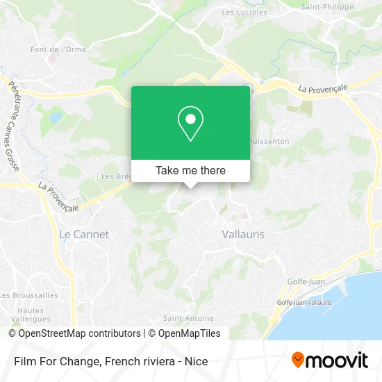 Film For Change map