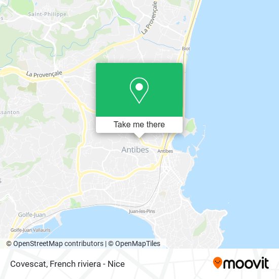 Covescat map