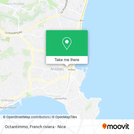 Octantimmo map