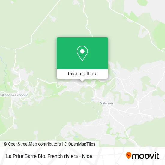 La Ptite Barre Bio map