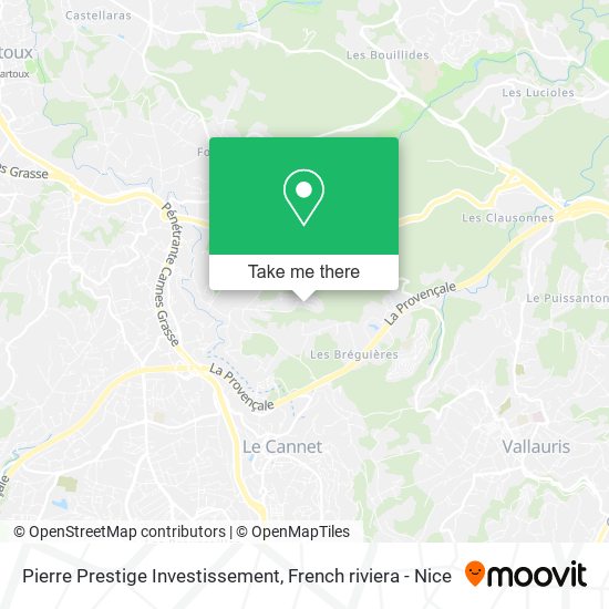 Pierre Prestige Investissement map