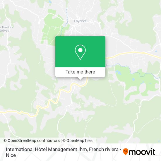 International Hôtel Management Ihm map