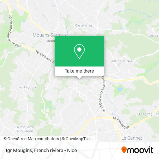 Igr Mougins map