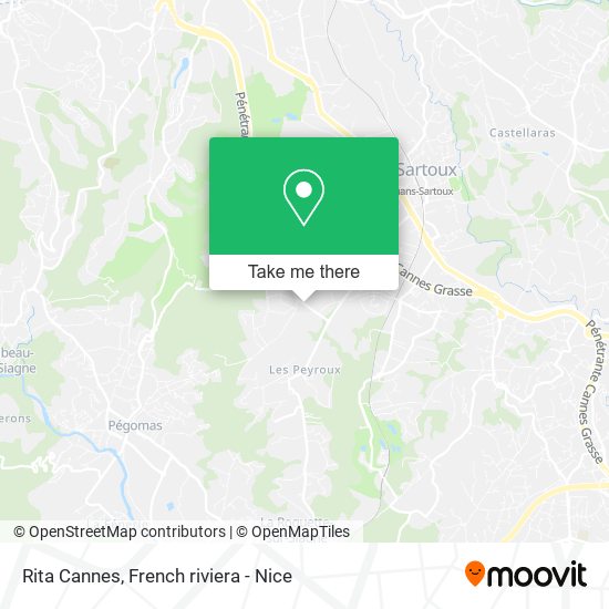 Rita Cannes map