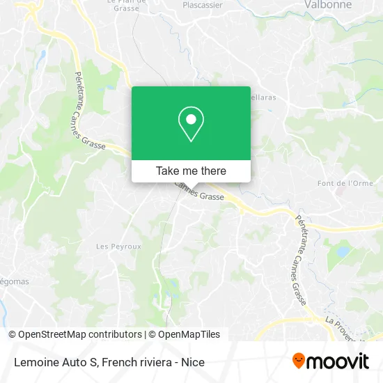 Lemoine Auto S map