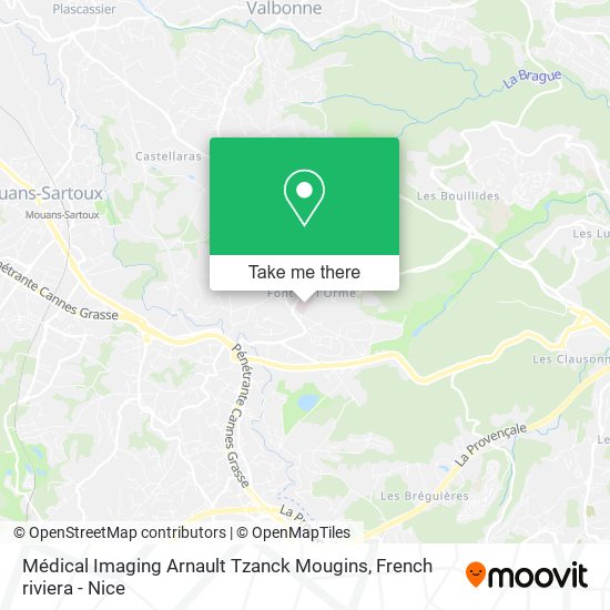 Médical Imaging Arnault Tzanck Mougins map
