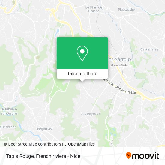 Tapis Rouge map