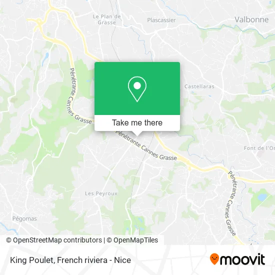 King Poulet map