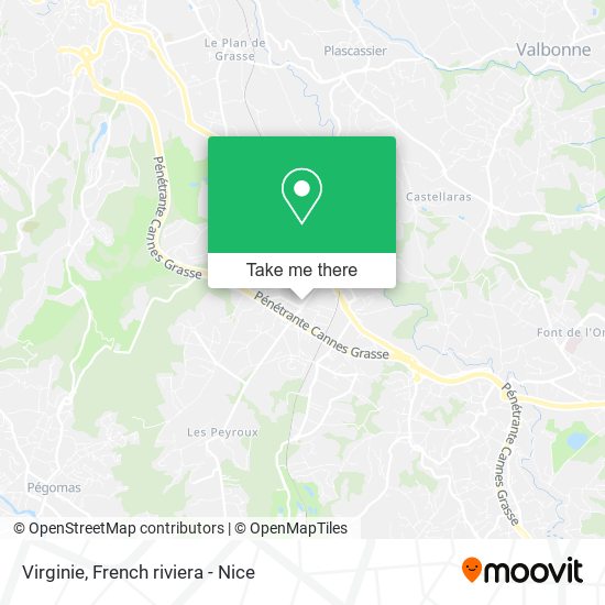 Virginie map