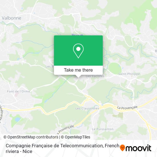 Compagnie Française de Telecommunication map