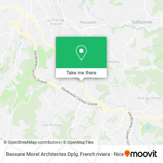 Bessane Morel Architectes Dplg map